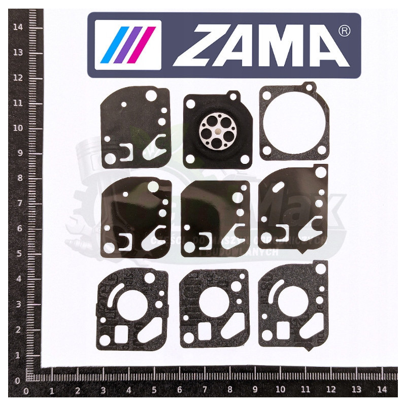 MEMBRANY GAŹNIKA HOMELITE SX135 ST155 F2020 ST525 MTD ZAMA GND-18 ORYGINAŁ