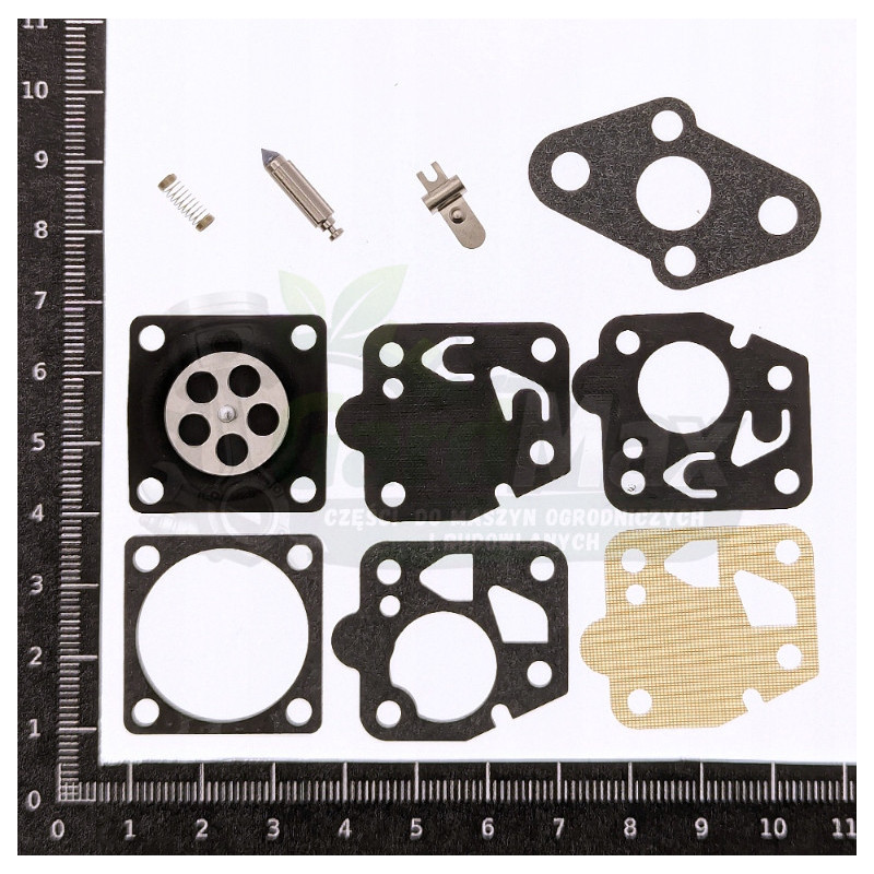 ZESTAW NAPRAWCZY GAŹNIKA KAWASAKI, SHINDAIWA, HOMELITE, TEIKEI TK-1