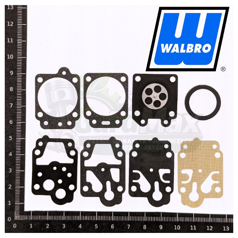 MEMBRANY GAŹNIKA ALPINA-CASTOR ECHO EFCO KAWASAKI WALBRO D20-WYJ ORYGINAŁ