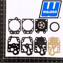 MEMBRANY GAŹNIKA ALPINA-CASTOR ECHO EFCO KAWASAKI WALBRO D20-WYJ ORYGINAŁ