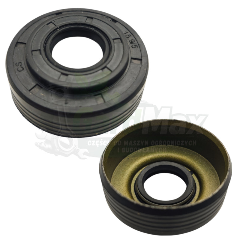 USZCZELNIACZE WAŁU 15x39x15,9/5mm HUSQVARNA 340 340E 345 350 JONSERED 2szt.