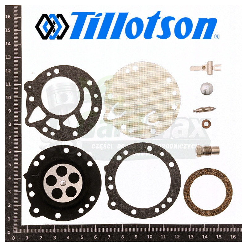 ZESTAW NAPRAWCZY GAŹNIKA DOLPIMA PS 190 290 490 TILLOTSON RK-114HL ORYGINAŁ