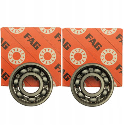 ZESTAW ŁOŻYSK WAŁU 12x32x10 mm HUSQVARNA PARTNER INNE 6201/C3 FAG