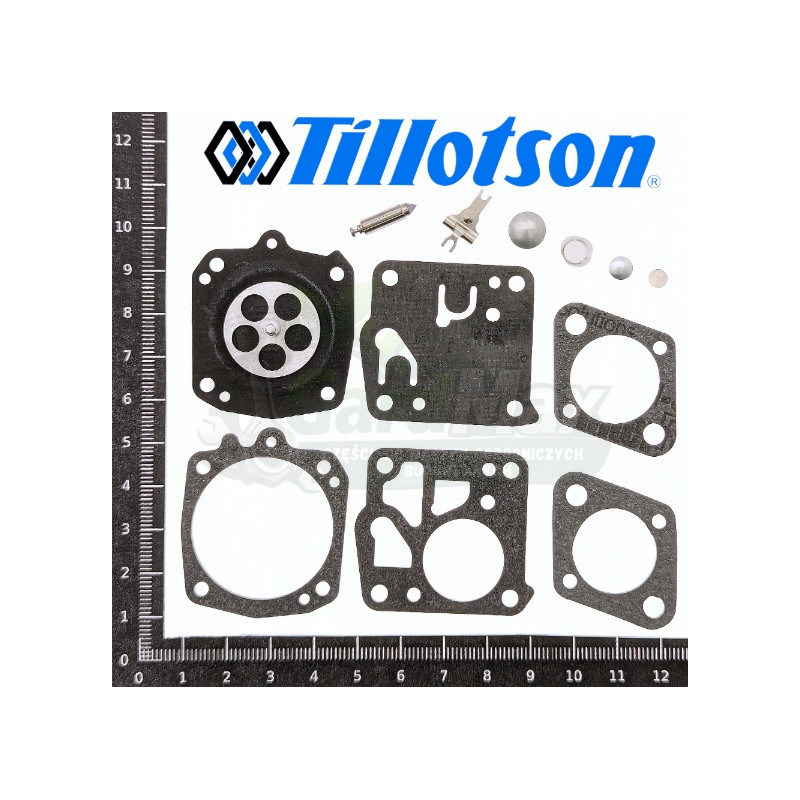 ZESTAW NAPRAWCZY GAŹNIKA DOLPIMA PS DOLMAR ECHO TILLOTSON RK-23HS ORYGINAŁ