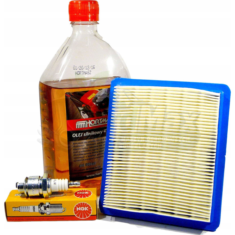 ZESTAW FILTR OLEJ ŚWIECA BRIGGS STRATTON QUANTUM 625 650 675 4-5HP