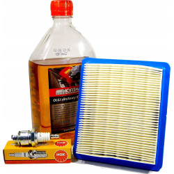 ZESTAW FILTR OLEJ ŚWIECA BRIGGS STRATTON QUANTUM 625 650 675 4-5HP