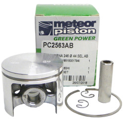 TŁOK KOMPLET HUSQVARNA 246 503730271 śr. 44 mm sw. 10 mm Meteor Piston