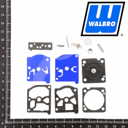 ZESTAW NAPRAWCZY GAŹNIKA HUSQVARNA 455 545 550 WALBRO K1-AT ORYGINAŁ