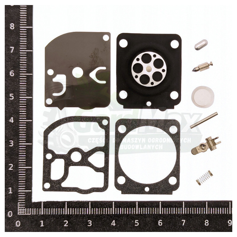 ZESTAW NAPRAWCZY GAŹNIKA STIHL FS 38 85 BG 45 55 65 85 MS C1Q ZAMA RB-99