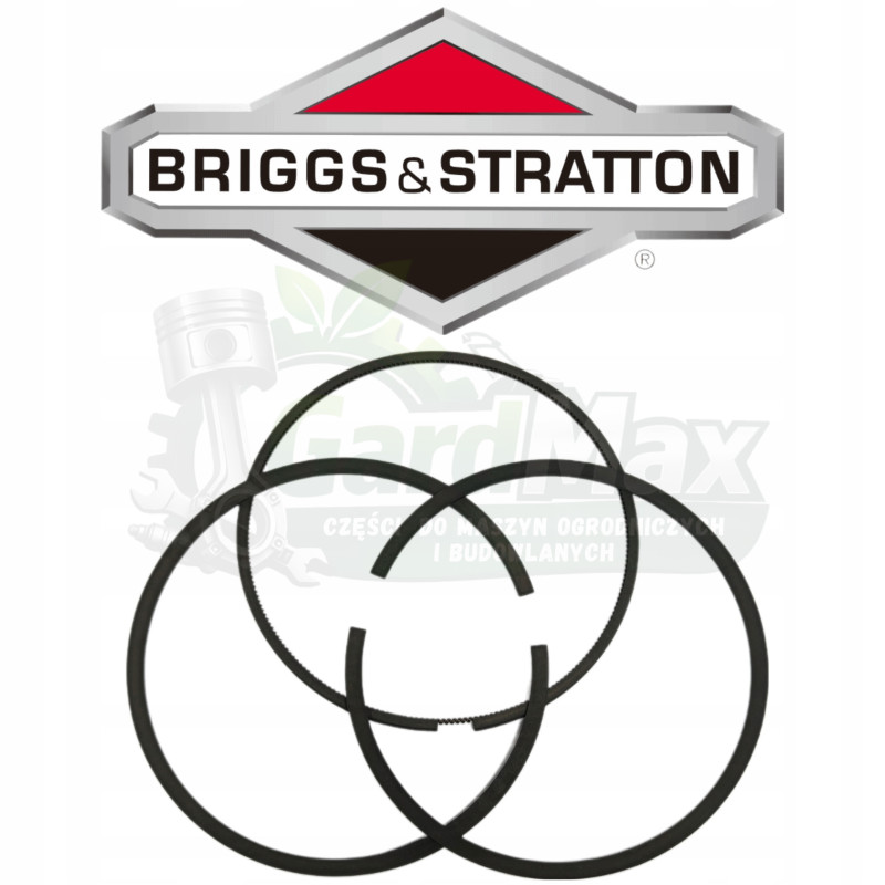 PIERŚCIENIE TŁOKOWE BRIGGS STRATTON 17-19 HP INTEK OHV śr. 90,5 mm ORYGINAŁ