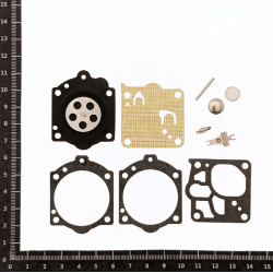 ZESTAW NAPRAWCZY GAŹNIKA HUSQVARNA K960 K970 372 PARTNER WALBRO K10-RWJ