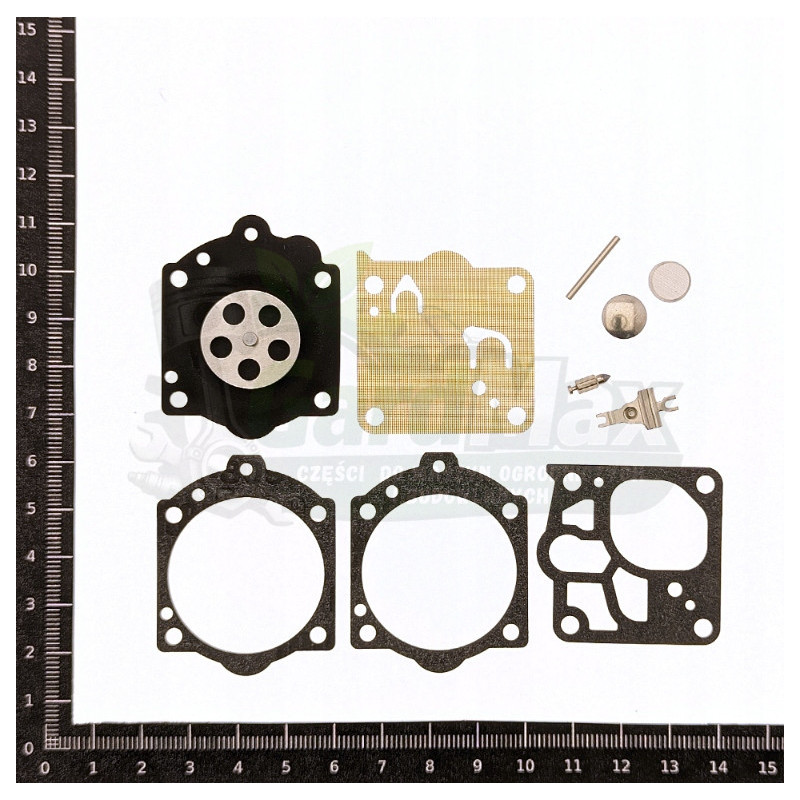 ZESTAW NAPRAWCZY GAŹNIKA HUSQVARNA K960 K970 372 PARTNER WALBRO K10-RWJ