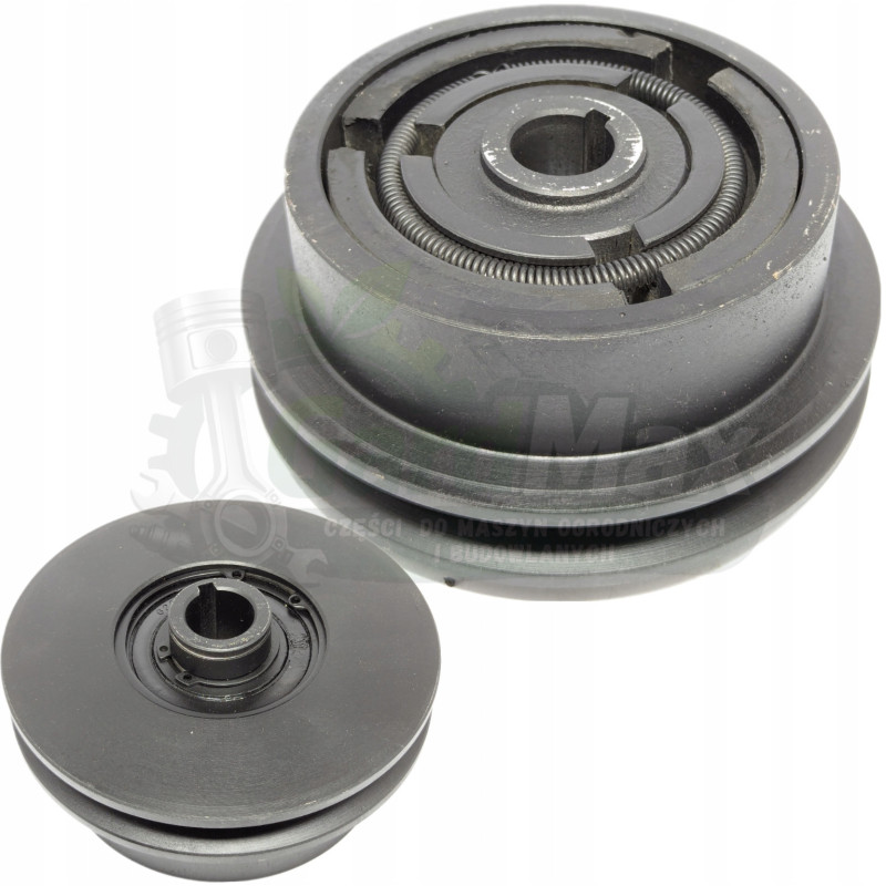 SPRZĘGŁO ODŚRODKOWE 128 mm / 19 mm DO ZAGĘSZCZAREK PŁYTOWYCH UNIWERSALNE