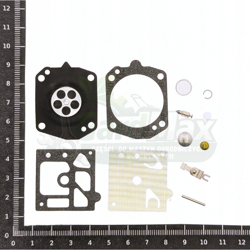 ZESTAW NAPRAWCZY GAŹNIKA HUSQVARNA JOHNDEERE DOLMAR EMAK WALBRO K22-HDA