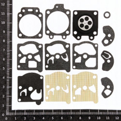 MEMBRANY GAŹNIKA ALPINA-CASTOR BLUE-BIRD ECHO EFCO DOLMAR WALBRO D10-WAT