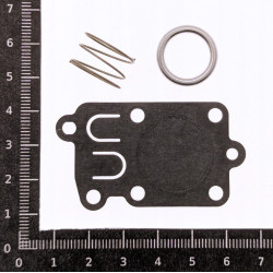 MEMBRANA GAŹNIKA 2-5 HP BRIGGS&STRATTON SERIA 450 500 550 + SPRĘŻYNA