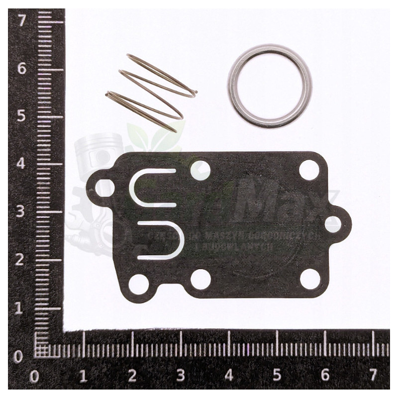 MEMBRANA GAŹNIKA 2-5 HP BRIGGS&STRATTON SERIA 450 500 550 + SPRĘŻYNA