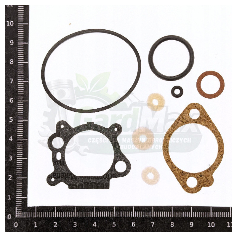 ZESTAW USZCZELEK GAŹNIKA BRIGGS&STRATTON 3,5-5 HP QUANTUM 398183, 490937