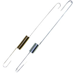 SPRĘŻYNY GAŹNIKA HONDA GX160 GX200 ZONGSHEN 168FB GB200 CIENKA + GRUBA 2szt