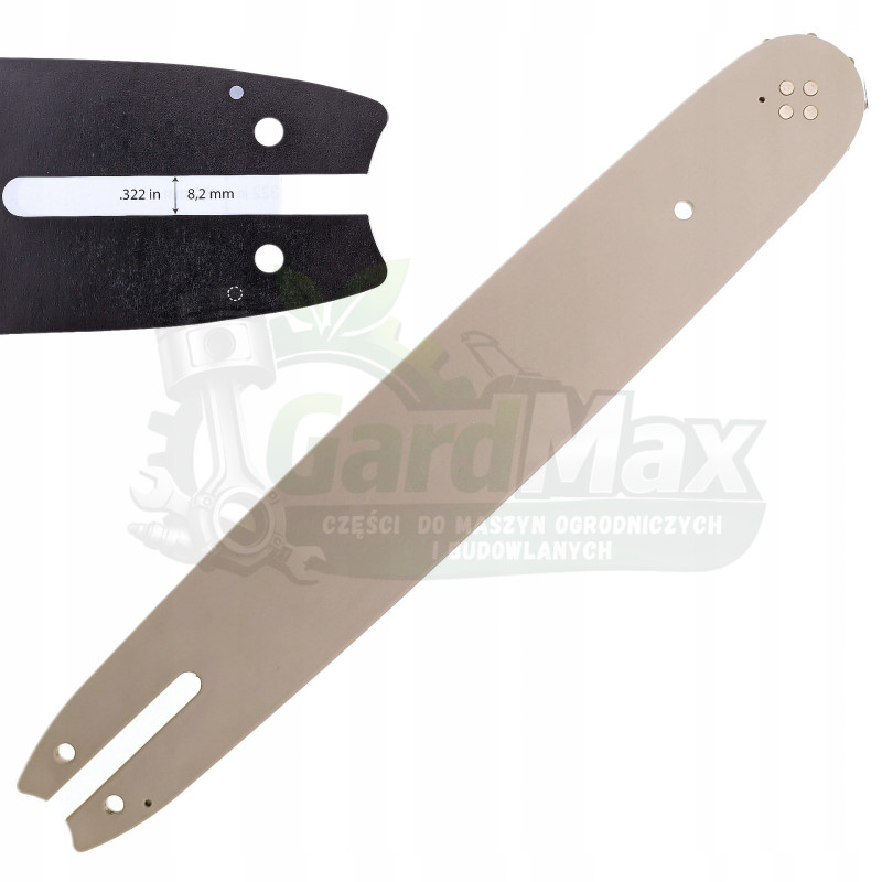 PROWADNICA PILARKI ŁAŃCUCHOWEJ 14'' / 35 cm STIHL OLEOMAC STIGA ALPINA