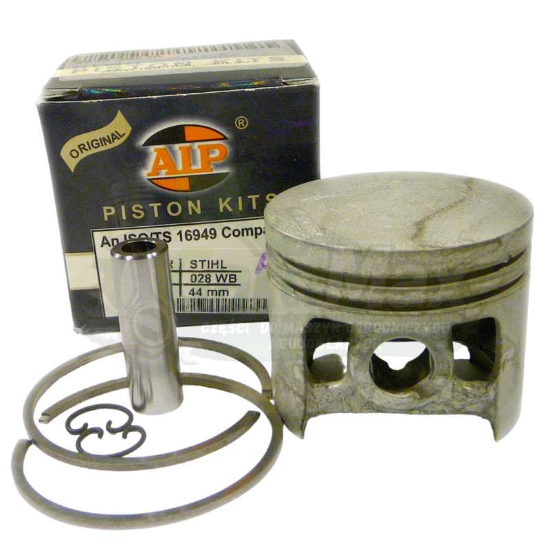 TŁOK KOMPLET 44mm STIHL 028 WOOD BOSS 028WB SR. 10mm AIP