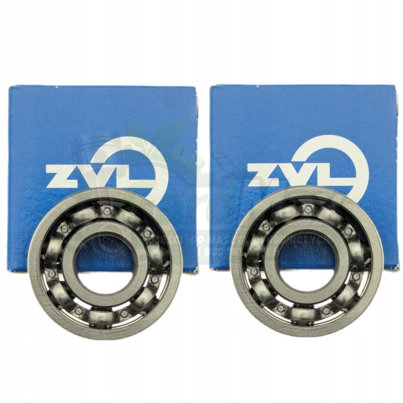 ZESTAW ŁOŻYSK WAŁU 12x32x10 mm HUSQVARNA PARTNER INNE 6201/C3 ZVL