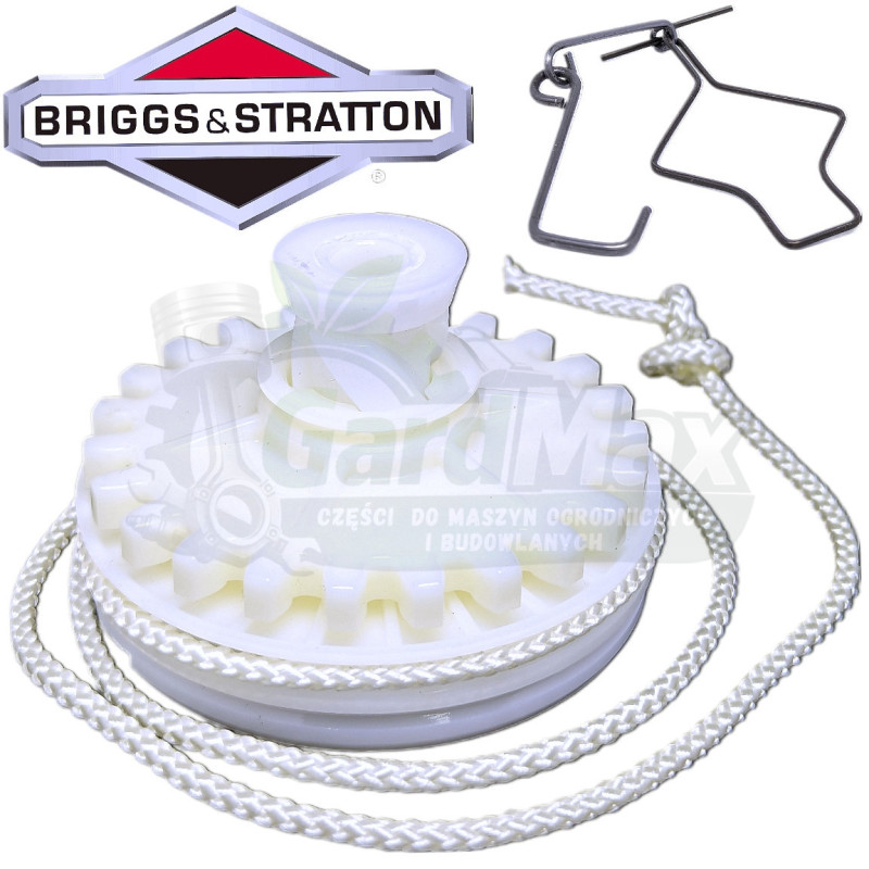 KOŁO LINOWE DO ROZRUSZNIKA BRIGGS STRATTON 3-4HP Z PIONOWYM WAŁEM