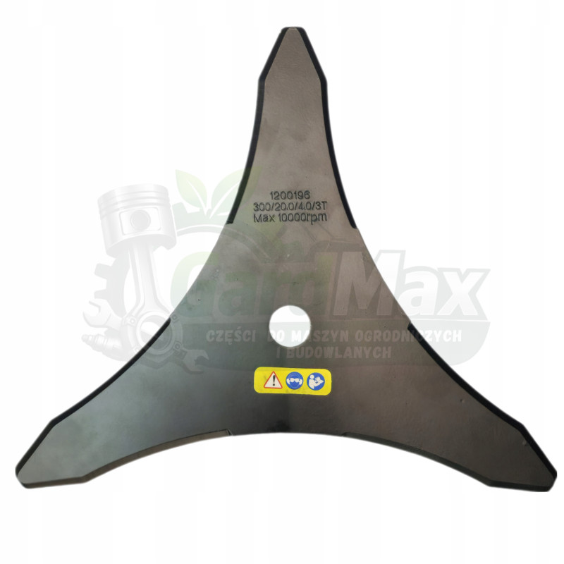 TARCZA TNĄCA UNIWERSALNA 3 ZĘBY ŚR. OTW. 20 mm SZEROKOŚĆ 250 mm GR. 3 mm