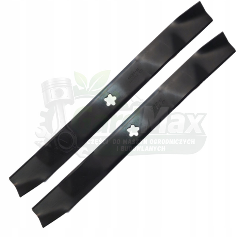 NOŻE KOSIARKA HUSQVARNA YT YTH LTH (DECK 107cm 42'') 21'' 53,5cm MIELĄCE 2szt