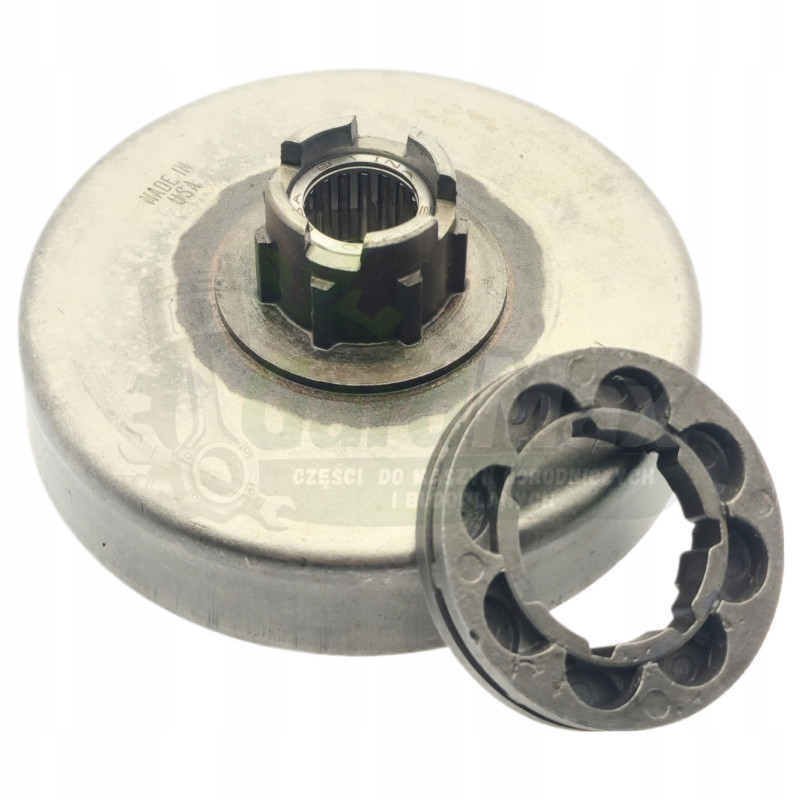 BĘBEN SPRZĘGŁA DOLPIMA PS180 PS280 HUSQVARNA A65 L65 A77 160 +ŁOŻYSKO