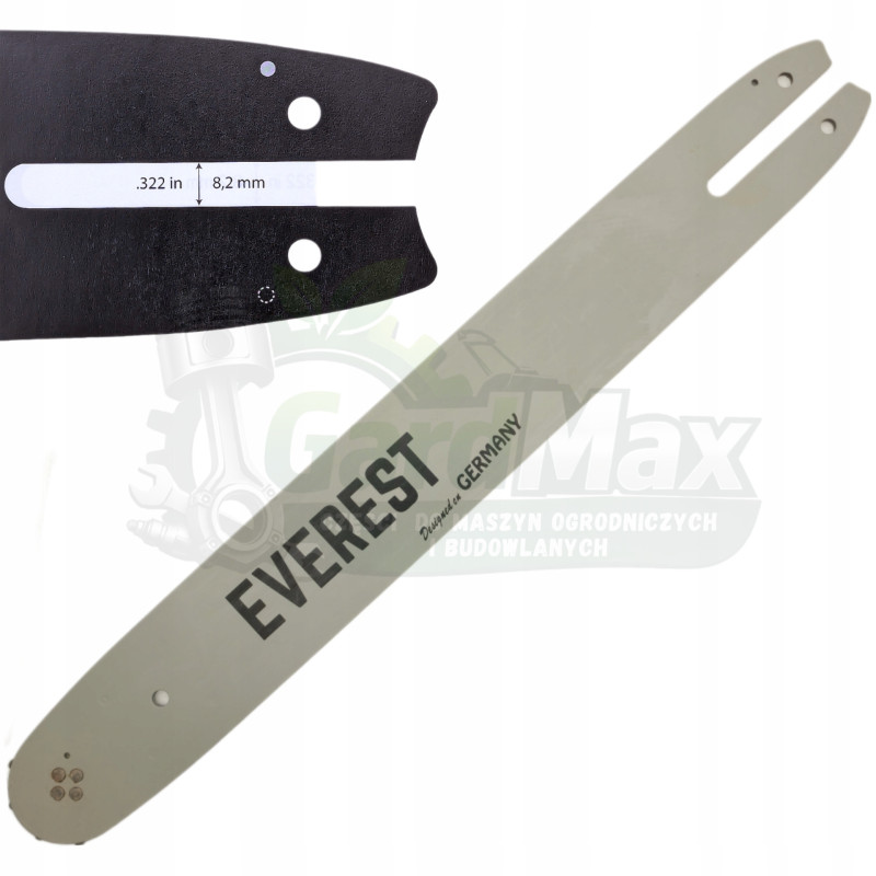 PROWADNICA PILARKI ŁAŃCUCHOWEJ 16'' / 40cm STIHL OLEOMAC STIGA ALPINA 3/8''