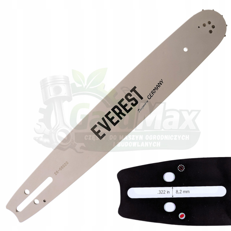 PROWADNICA DO PILARKI ŁAŃCUCHOWEJ 15'' / 38 cm HUSQVARNA JONSERED 3/8''