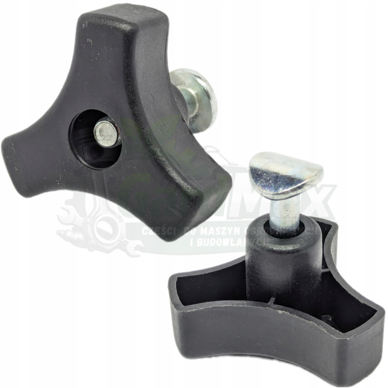 MOTYLEK ŚRUBA Z NAKRĘTKĄ 8 mm DO KOSIARKI I WERTYKULATORÓW UCHSR-M8