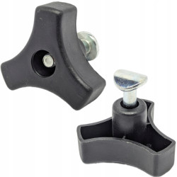 MOTYLEK ŚRUBA Z NAKRĘTKĄ 8 mm DO KOSIARKI I WERTYKULATORÓW UCHSR-M8