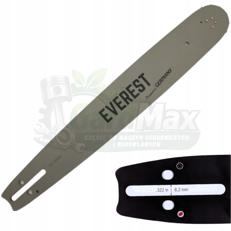 PROWADNICA DO PILARKI ŁAŃCUCHOWEJ 0,325'' 16'' HUSQVARNA EFCO DOLPIMA 40 cm