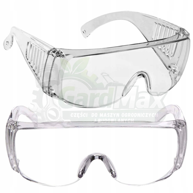 OKULARY OCHRONNE BEZBARWNE UNIWERSALNE