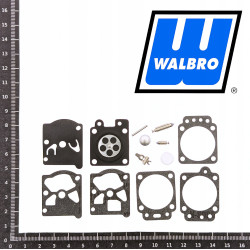 ZESTAW NAPRAWCZY GAŹNIKA ECHO CS450 OLEOMAC 937 941 WALBRO K27-WAT ORYGINAŁ