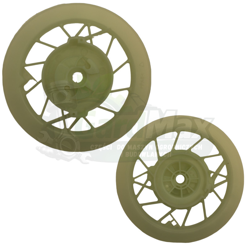 KOŁO LINOWE HONDA GX390 GX340 ZABIERAKI METALOWE PŁASKIE