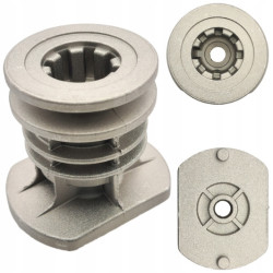 UCHWYT NOŻA PIASTA ALPINA CASTEL GARDEN STIGA HONDA INNE Z NAPEDEM 22,2 mm