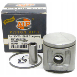 TŁOK KOMPLET 35mm HUSQVARNA 232R 502214302 SW 10mm AIP - NOWY ZESTAW