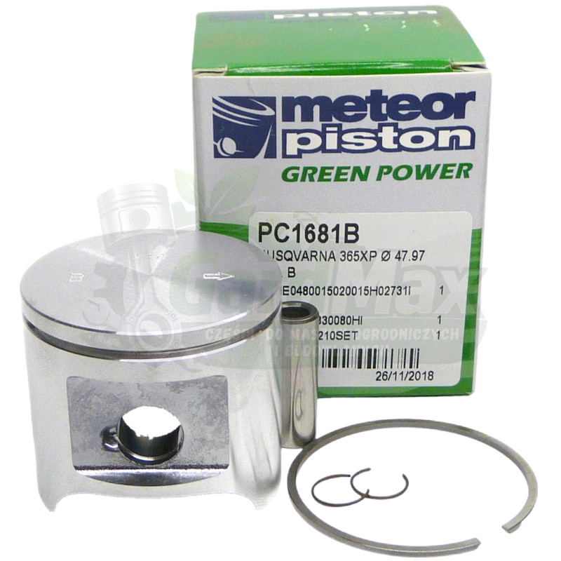 TŁOK KOMPLET HUSQVARNA 365 śr. 48 mm sw. 12 mm Meteor Piston