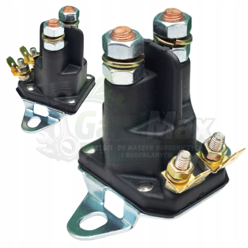 SOLENOID 12V DO TRAKTORA MTD, MURRAY, SNAPPER, TORO - 2-PIN WŁĄCZNIK