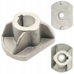 UCHWYT NOŻA PIASTA CASTEL GARDEN S474L FLORICA TORNADO HONDA 22,2 mm