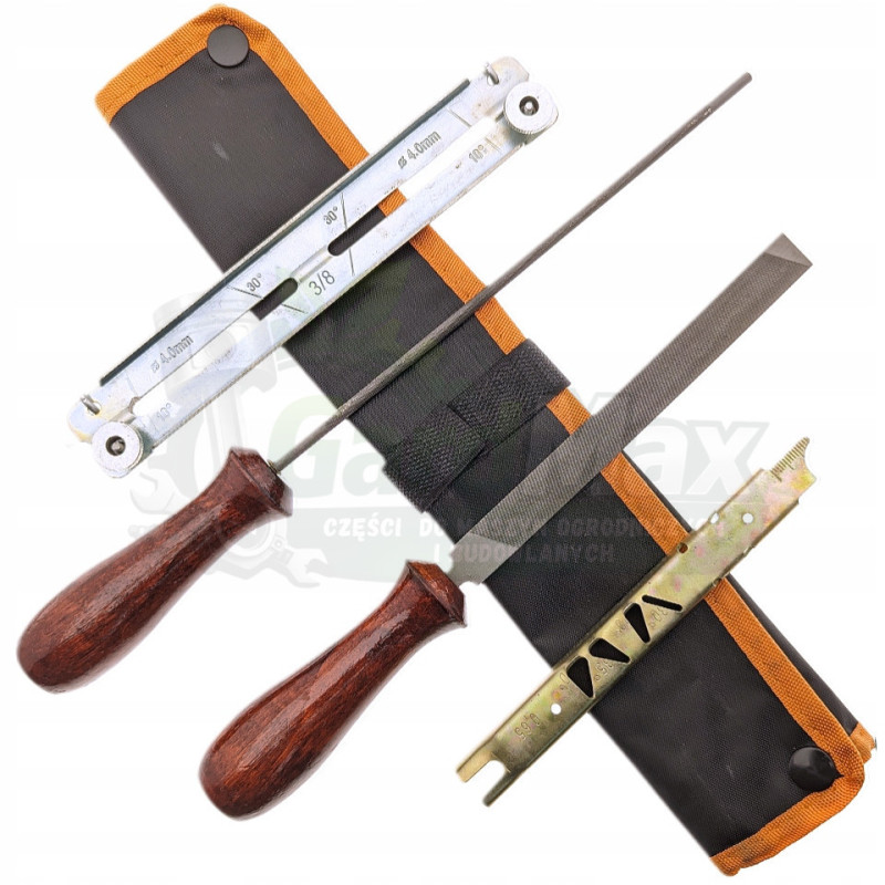 ZESTAW DO OSTRZENIA ŁAŃCUCHÓW DO PILAREK 5 ELEMENTÓW 5/32"- 4,0 mm KOMPLET