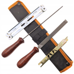 ZESTAW DO OSTRZENIA ŁAŃCUCHÓW DO PILAREK 5 ELEMENTÓW 5/32"- 4,0 mm KOMPLET