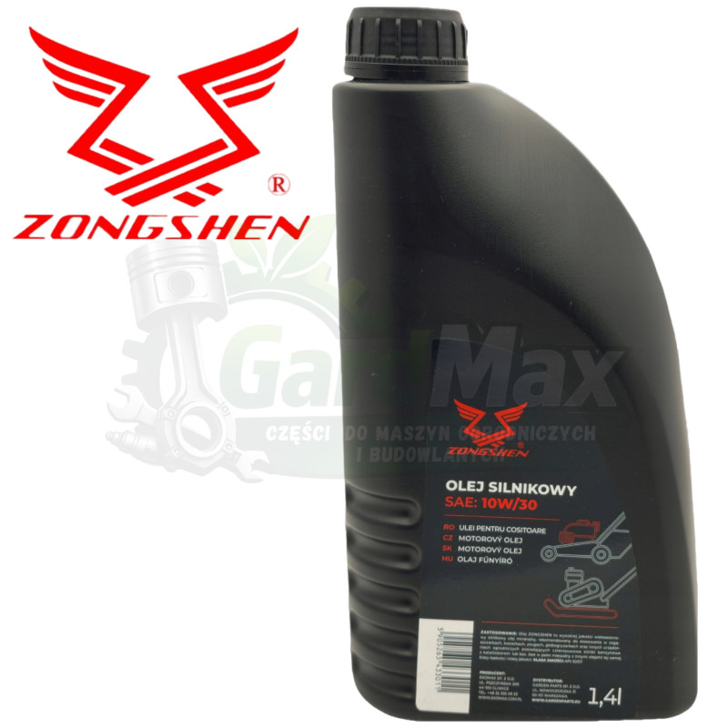 OLEJ SILNIKOWY 4T CZTEROSUWY 10W30 SJ/CF 1,4L 1400ml KOSIARKI ORYGINAŁ