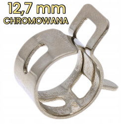 OPASKA ZACISKOWA CHROMOWANA 12,7mm