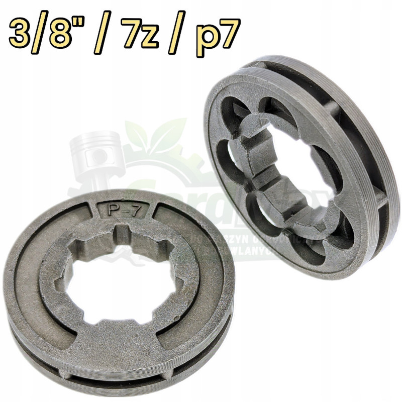 KÓŁKO ZĘBATKA PŁYWAJĄCA 3/8'' 7 ZĘBÓW DOLMAR STIHL HUSQVARNA PARTNER MAKITA