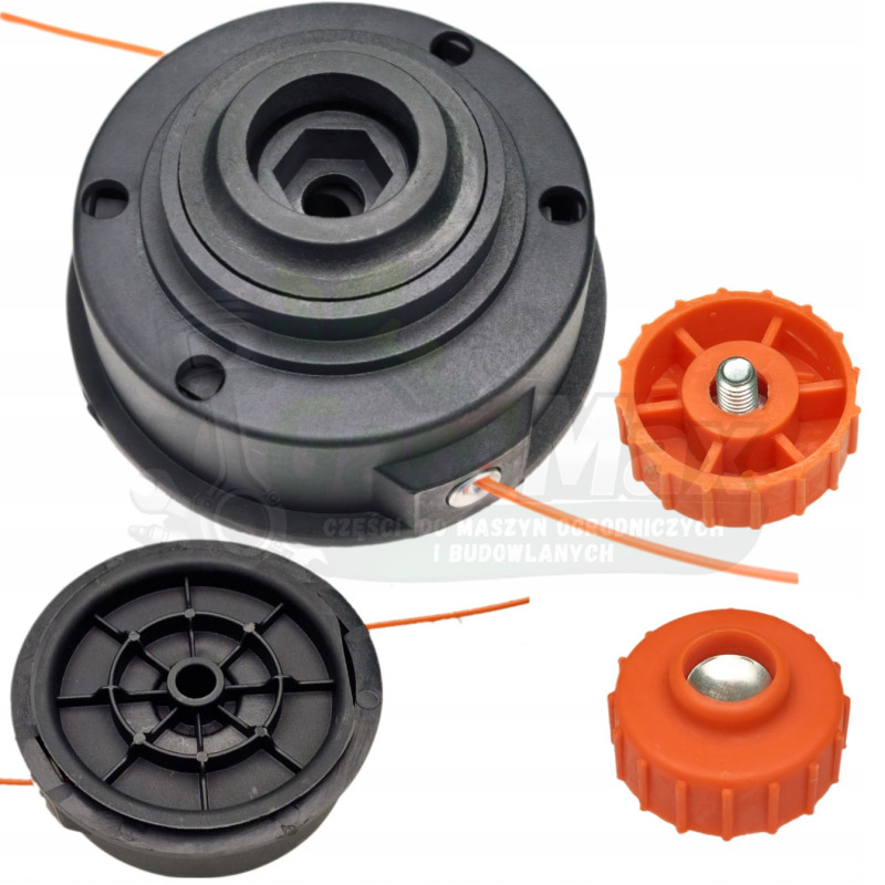 GŁOWICA TNĄCA ŻYŁKA HOMELITE ST385 HBC30B HBC26 FALKO BC30 LEWY M8 95mm