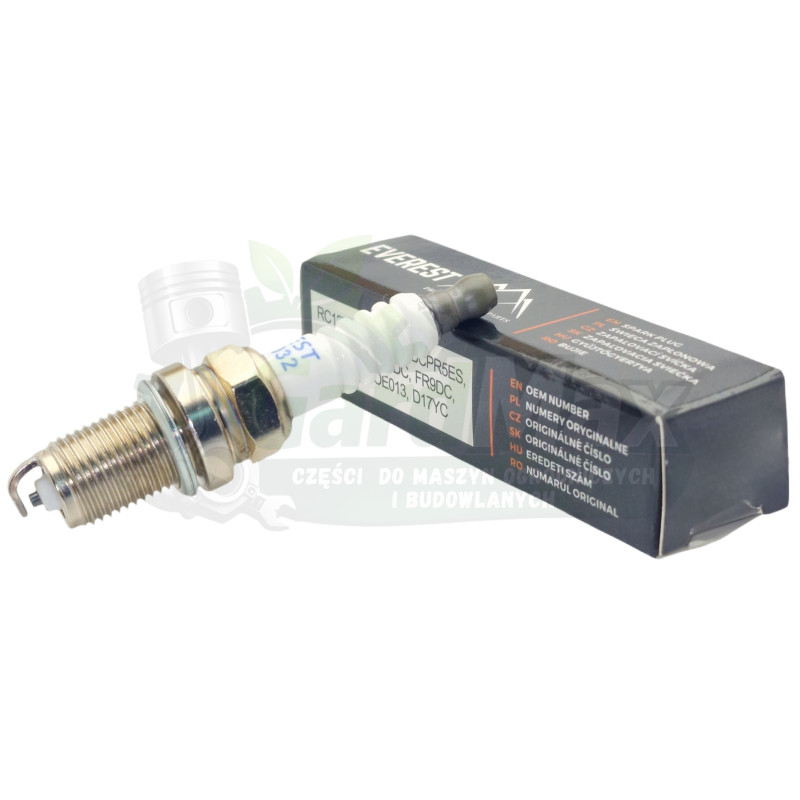 ŚWIECA ZAPŁONOWA EVEREST TRAKTORY BCPR5ES RC12YC RC14YC FR8DC FR9DC D17YC